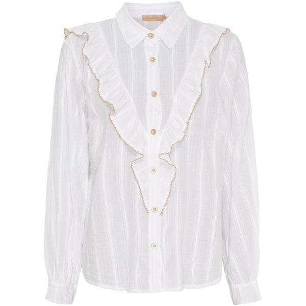 MARTA DU CHATEAU Marta du chateau dam skjorta MdcLaurette 6843 Shirt White/beige