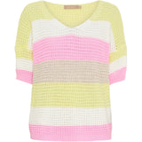 MARTA DU CHATEAU Marta du chateau dam stickad tröja MdcAdela 8075 Knit Giallo