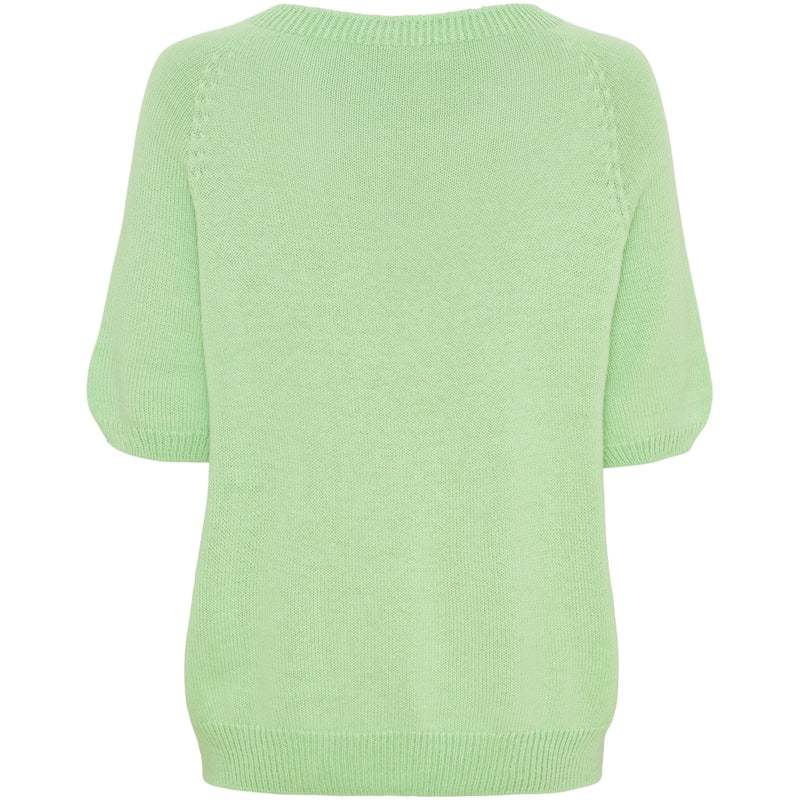 MARTA DU CHATEAU Marta du chateau dam stickad tröja MdcBlanca 707C Knit Mint3170