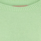 MARTA DU CHATEAU Marta du chateau dam stickad tröja MdcBlanca 707C Knit Mint3170