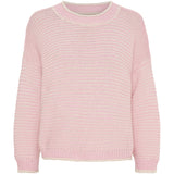 MARTA DU CHATEAU Marta du chateau dam stickad tröja MdcMelinda 24261 Knit Grigio/Alba