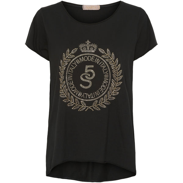 MARTA DU CHATEAU Marta du chateau dam t-shirt 1535 Restudsalg Black