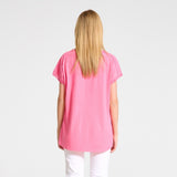 MARTA DU CHATEAU Marta du chateau dam t-shirt 41058 Restudsalg Fuxia