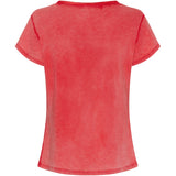 MARTA DU CHATEAU Marta du chateau dam t-shirt 8323 Restudsalg Rosso4539