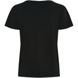 MARTA DU CHATEAU Marta du chateau dam t-shirt MT002 T-shirt Black