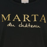 MARTA DU CHATEAU Marta du chateau dam t-shirt MT002 T-shirt Black