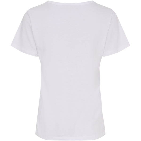 MARTA DU CHATEAU Marta du chateau dam t-shirt MT002 T-shirt Optisk White