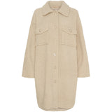 MARTA DU CHATEAU Marta du chateau dam teddy jacka MdcLois 21391 Jacket Beige