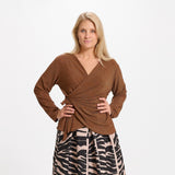 MARTA DU CHATEAU Marta du chateau dam topp 1612 Restudsalg Camello