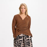 MARTA DU CHATEAU Marta du chateau dam topp 1612 Restudsalg Camello