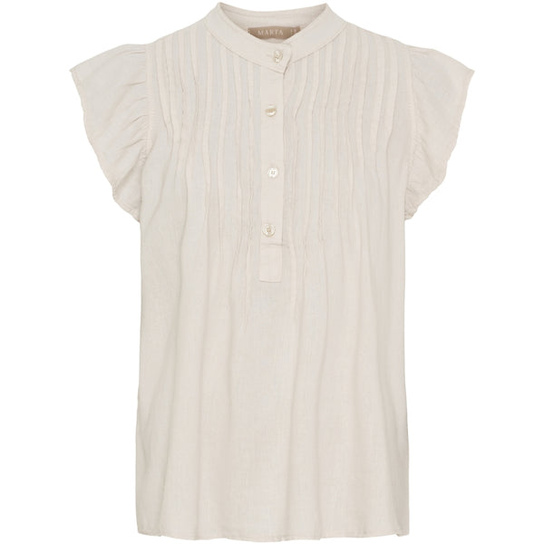 MARTA DU CHATEAU Marta du chateau dam topp MdcAnnie 7016 Top Sabbia