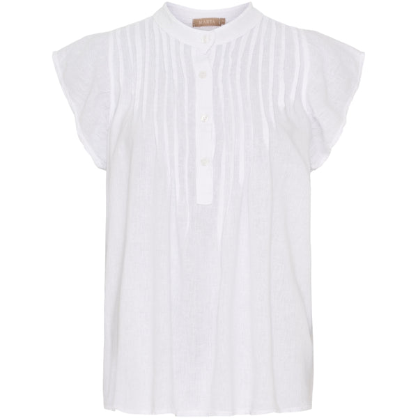MARTA DU CHATEAU Marta du chateau dam topp MdcAnnie 7016 Top White
