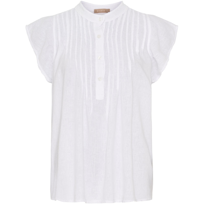 MARTA DU CHATEAU Marta du chateau dam topp MdcAnnie 7016 Top White