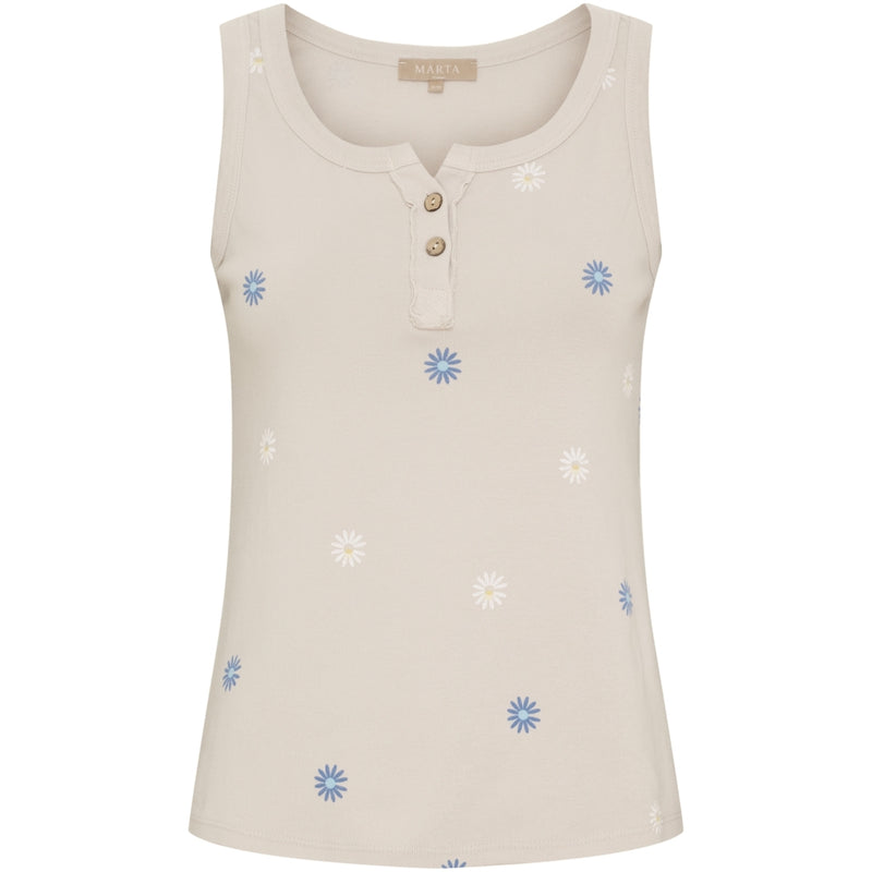 MARTA DU CHATEAU Marta du chateau dam topp MdcBillie 2683 Top Beige