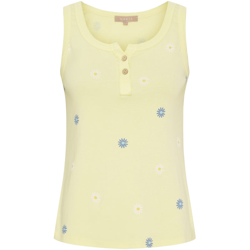 MARTA DU CHATEAU Marta du chateau dam topp MdcBillie 2683 Top Giallo
