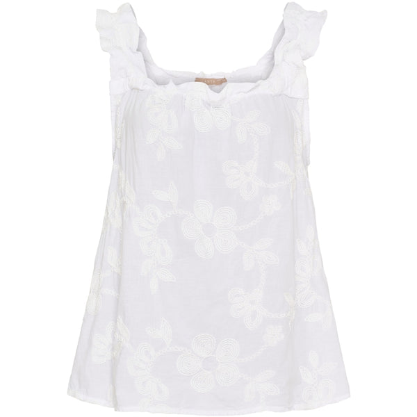 MARTA DU CHATEAU Marta du chateau dam topp MdcCassandra 7118 Top White