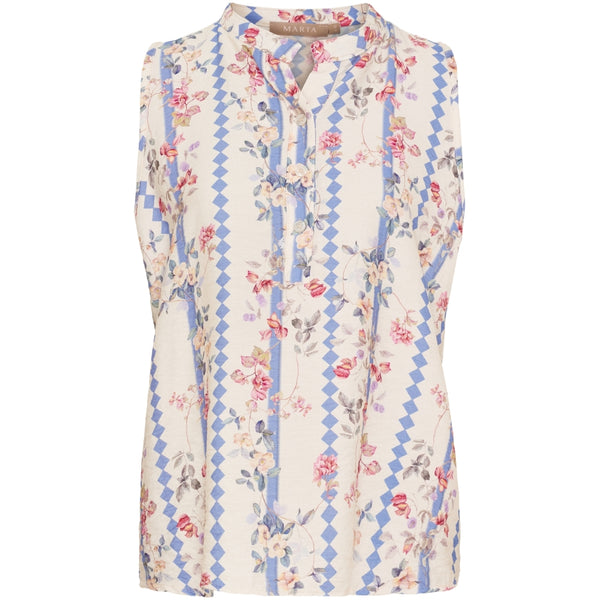 MARTA DU CHATEAU Marta du chateau dam topp MdcCatalina 6993 Top Jeans2319tps