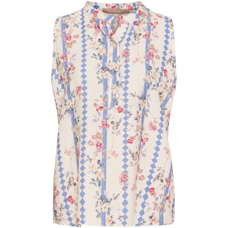 MARTA DU CHATEAU Marta du chateau dam topp MdcCatalina 6993 Top Jeans2319tps