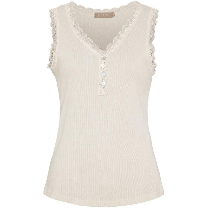 MARTA DU CHATEAU Marta du chateau dam topp MdcGaia 22528 Restudsalg Beige