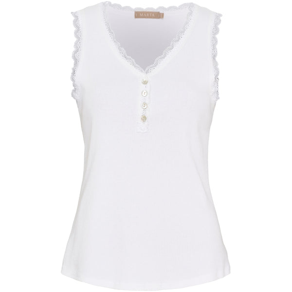 MARTA DU CHATEAU Marta du chateau dam topp MdcGaia 22528 Restudsalg White