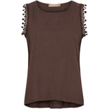 MARTA DU CHATEAU Marta du chateau dam topp MdcHolly 258355 Top Cold brown