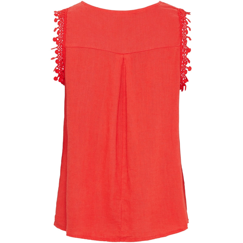 MARTA DU CHATEAU Marta du chateau dam topp MdcHolly 258355 Top Red5604