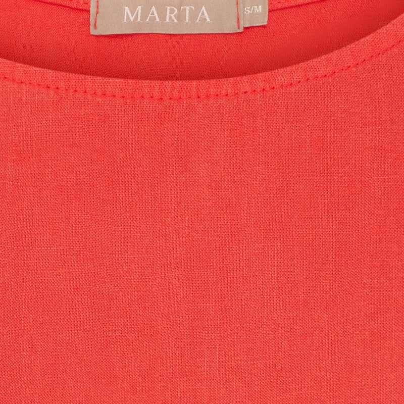 MARTA DU CHATEAU Marta du chateau dam topp MdcHolly 258355 Top Red5604