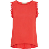 MARTA DU CHATEAU Marta du chateau dam topp MdcHolly 258355 Top Red5604