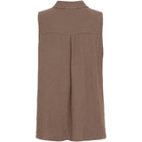 MARTA DU CHATEAU Marta du chateau dam topp MdcMalene 258356 Top Cold brown