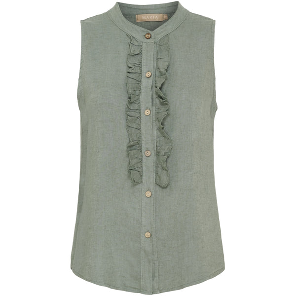 MARTA DU CHATEAU Marta du chateau dam topp MdcMalene 258356 Top Military2828