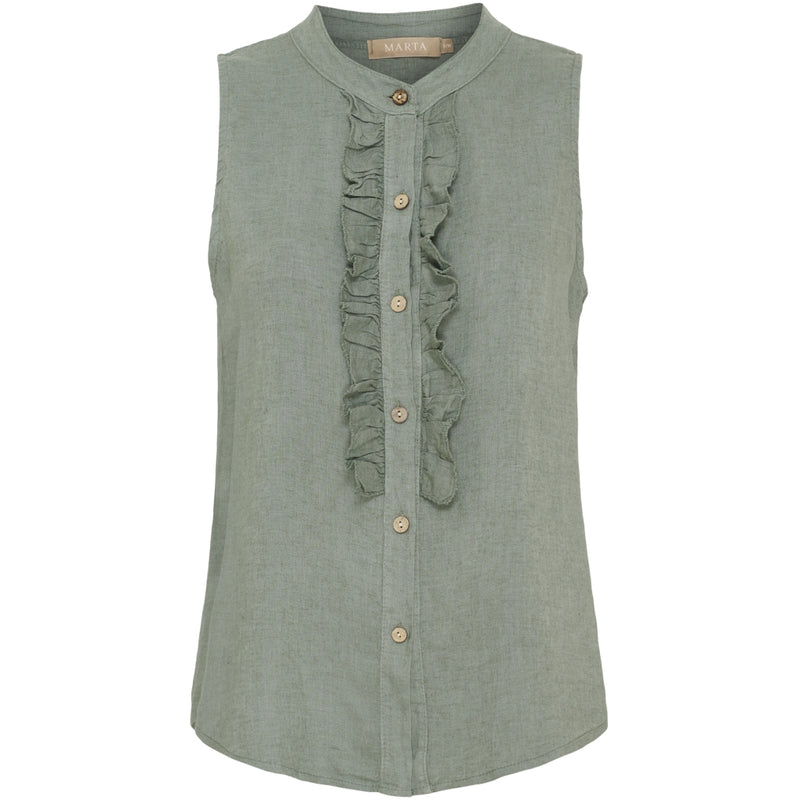 MARTA DU CHATEAU Marta du chateau dam topp MdcMalene 258356 Top Military2828