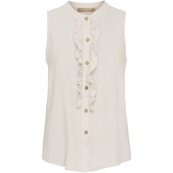 MARTA DU CHATEAU Marta du chateau dam topp MdcMalene 258356 Top Sabbia1752