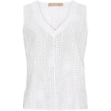 MARTA DU CHATEAU Marta du chateau dam topp MdcPerla 6261 Top White