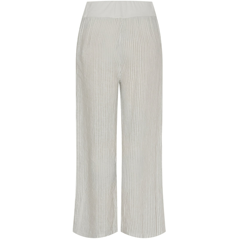 MARTA DU CHATEAU Marta Du Chateau dam byxor MdcAnette Pant Panna Grey Stripe
