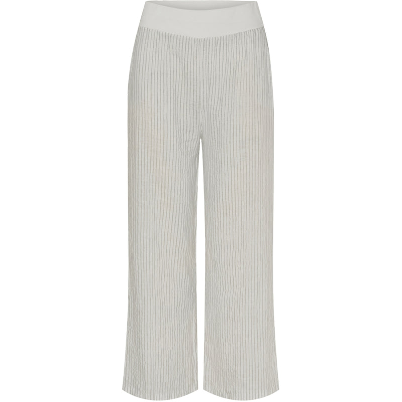 MARTA DU CHATEAU Marta Du Chateau dam byxor MdcAnette Pant Panna Grey Stripe