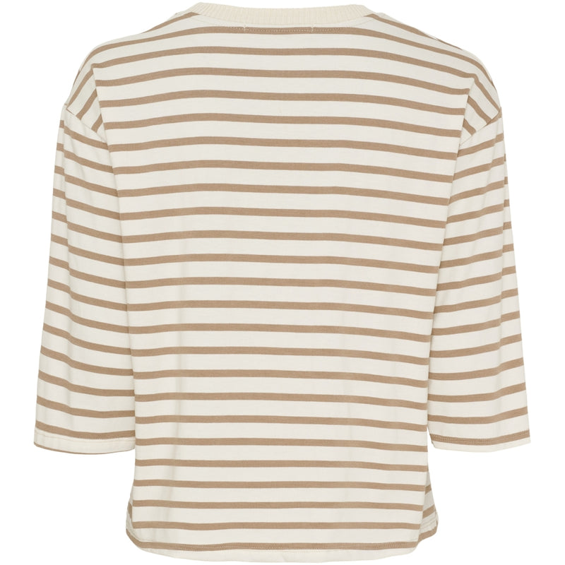 MARTA DU CHATEAU Marta du Chateau dam T-shirt MdcBrooklyn 58351 T-shirt Beige/Fango
