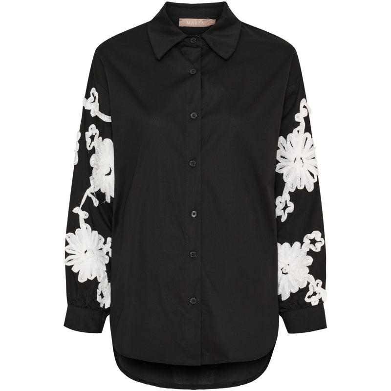 MARTA DU CHATEAU MdcGardenia Shirt Shirt Black