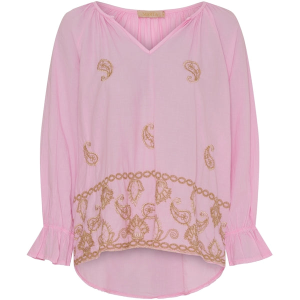 MARTA DU CHATEAU MdcIlsa Blouse Blouse Rosa Baby