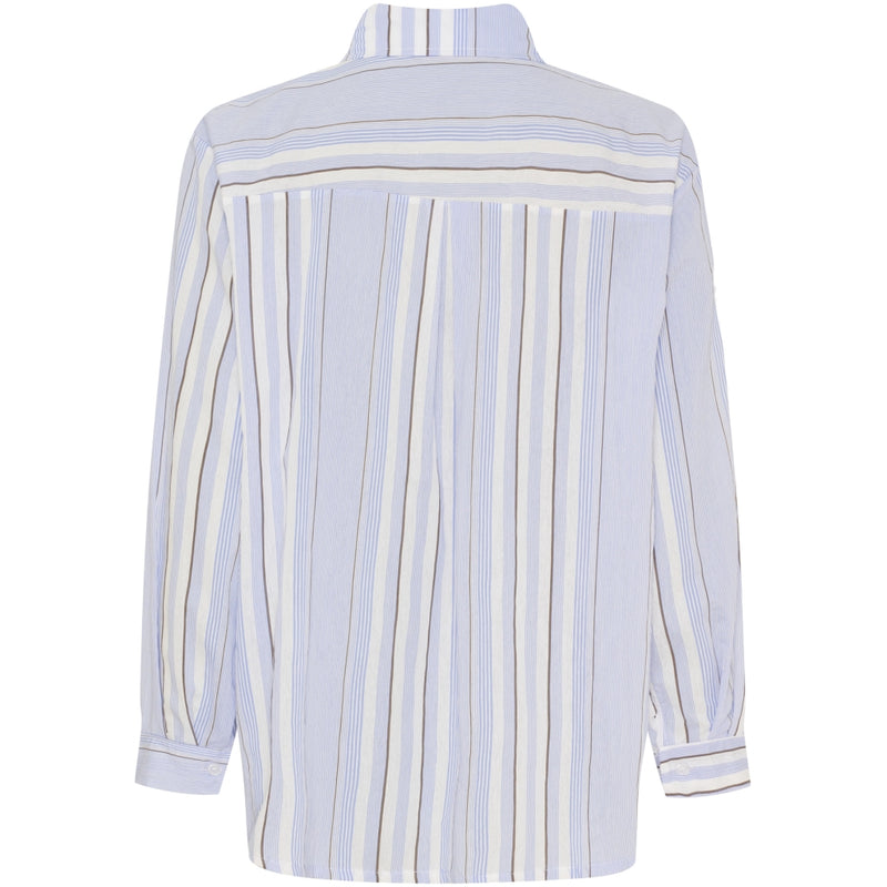 MARTA DU CHATEAU Marta du Chateau dam skjorta MdcIsolde 7400 Shirt BlueVar3