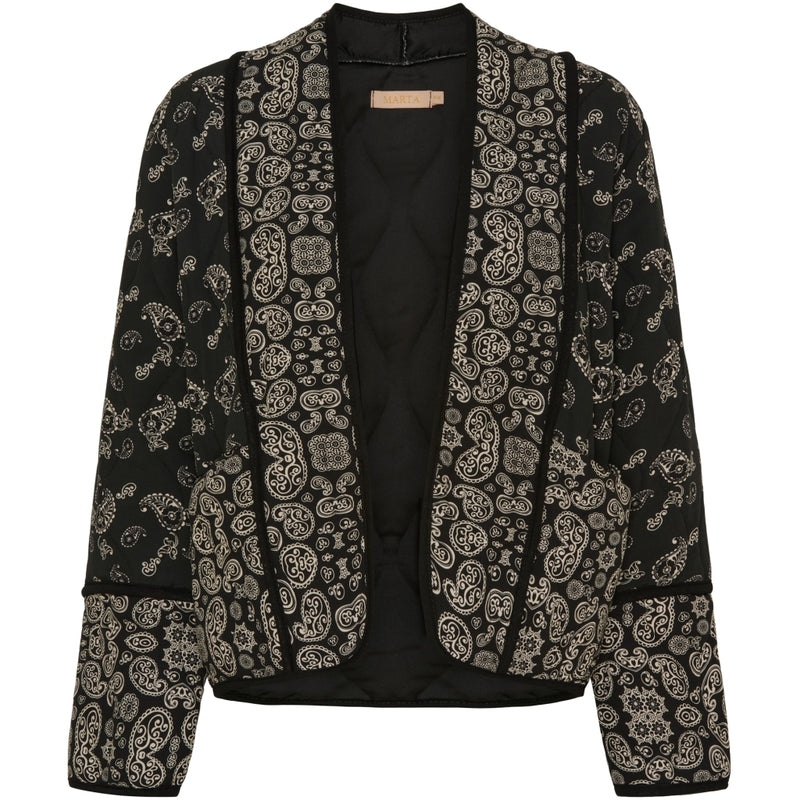 MARTA DU CHATEAU Marta du Chateau MdcJeanne dam jacka 24536-B Jacket Black