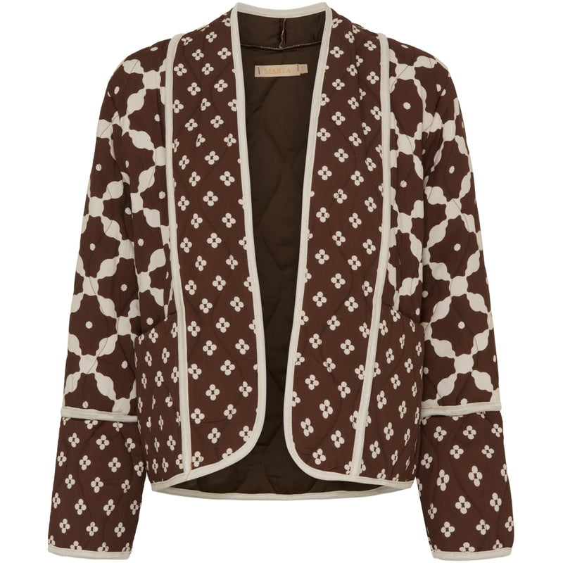 MARTA DU CHATEAU Marta du Chateau MdcJeanne dam jacka 24536-C Jacket Brown
