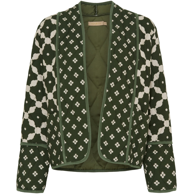 MARTA DU CHATEAU Marta du Chateau MdcJeanne dam jacka 24536-C Jacket Green