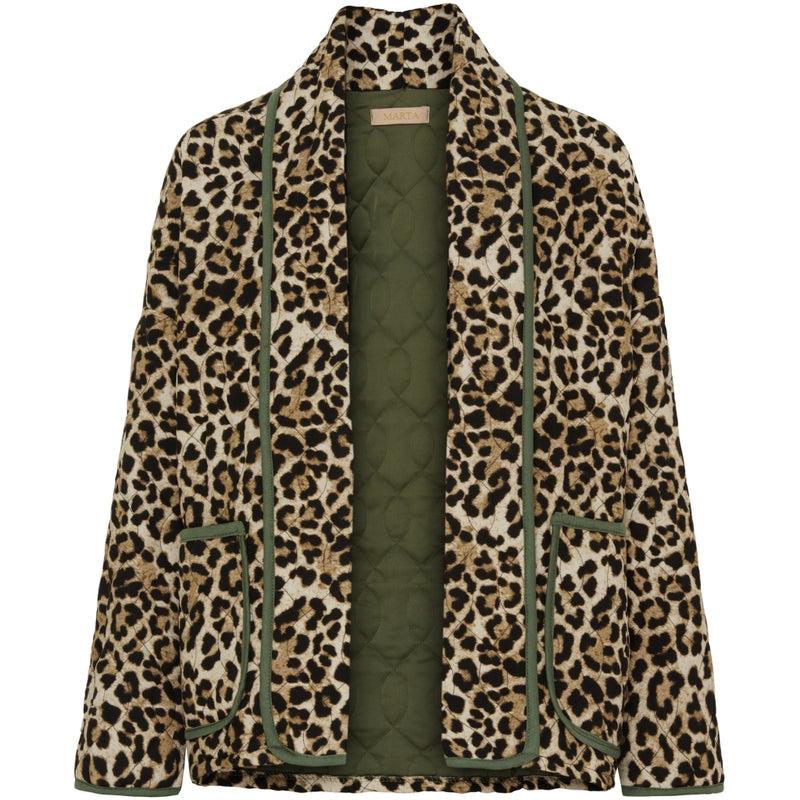 MARTA DU CHATEAU MdcLise dame jakke 23828 Jacket Leopard