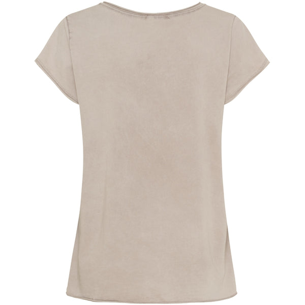 MARTA DU CHATEAU Marta du Chateau dam T-shirt MdcScarlett 3198 T-shirt Fango