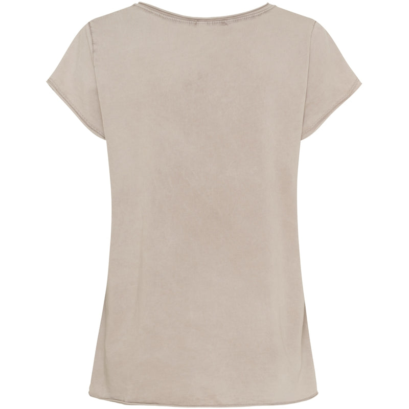MARTA DU CHATEAU Marta du Chateau dam T-shirt MdcScarlett 3198 T-shirt Fango