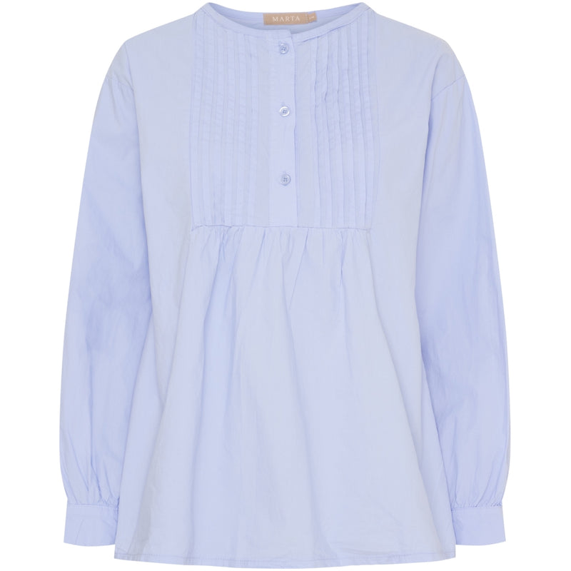 MARTA DU CHATEAU Marta du Chateau dam blus MdcSoraya 258013 Shirt Celeste