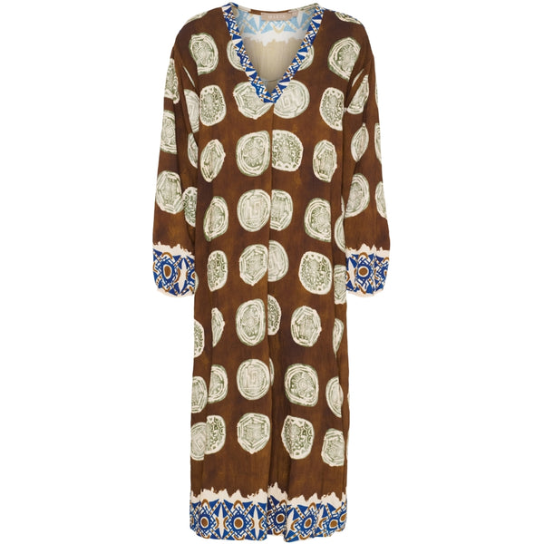 MARTA DU CHATEAU Marta du Chateau dam klänning MdcViviene 6570 Dress MarroneHC0034