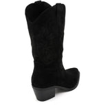 SHOES Merete damer stövlar 2565A Shoes Black