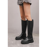 SHOES Mia dam stövlar 6812 Restudsalg Black