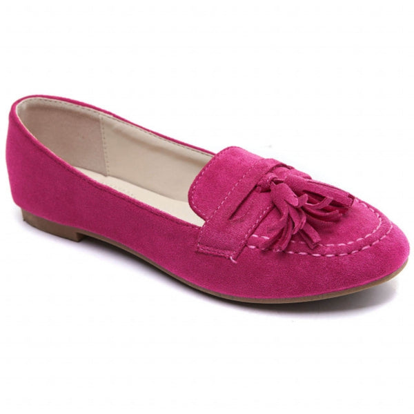 SHOES Mie dam Loafers 3637 Restudsalg Fuxia